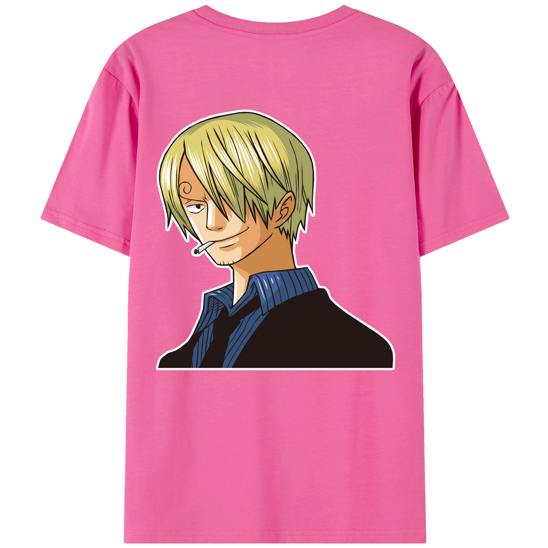 （画像用） ワンピース サンジ ONE PIECE Sanji レディース半袖Tシャツ(バックプリント)
